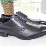 Men’s Hugo Boss BOSS “Veros” Plain Toe Derby, Black, Size 9.5