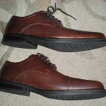 COLE HAAN MEN’S BROWN CAP TOE OXFORDS DRESS SHOES sz 13 D