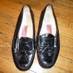 Cole Haan Black Tasseled Loafers / Men’s Size 9 D