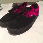 supreme x vans 11.5 velvet red stars era pcl floral kate moss