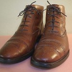 COLE HAAN ITALY ANKLE DRESS BOOTS / U.S. SIZE 9.5 M MEN’S