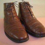 COLE HAAN ITALY ANKLE DRESS BOOTS / U.S. SIZE 9.5 M MEN’S