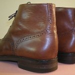 COLE HAAN ITALY ANKLE DRESS BOOTS / U.S. SIZE 9.5 M MEN’S