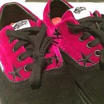 supreme x vans 11.5 velvet red stars era pcl floral kate moss