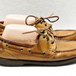 R187 Cole Haan Shoes Size 8 D Brown Leather Lace Men Casual Boat Shoes