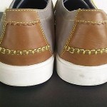 Cole Haan Gray Suede Leather Boat Shoe LaceUp Loafer Size 12 = Free USA shipping