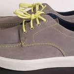 Cole Haan Gray Suede Leather Boat Shoe LaceUp Loafer Size 12 = Free USA shipping