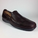Cole Haan Loafers Slip On US 9M Vietnam Brown Leather Mens Shoes