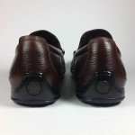 Cole Haan Loafers Slip On US 9M Vietnam Brown Leather Mens Shoes