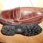 Cole Haan Mens Slip On Shoes Brown Leather Upper Size 10.5D
