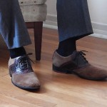 Cole Haan Air Colton Suede Saddle Shoes Mens Size 10 brown