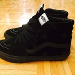 Supreme X Vans Velvet Sk8 Hi velvet Black size 12