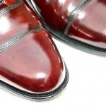 Cole Haan Cherry Burgundy Cap Toe Oxford Dress Shoes Sz 10.5D Excellent Custom