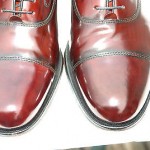 Cole Haan Cherry Burgundy Cap Toe Oxford Dress Shoes Sz 10.5D Excellent Custom