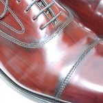 Cole Haan Cherry Burgundy Cap Toe Oxford Dress Shoes Sz 10.5D Excellent Custom