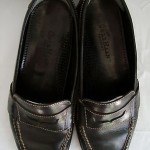 Mens Cole Haan Country Black Leather Penny Loafers 9.5 Driving Shoes