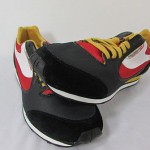 BRAND NEW DIESEL MEN ARAMIS BLACK RED NIGHT FASHION  SNEAKERS SHOES $145 SIZE 12