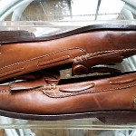 Cole Haan Country Brown Brazil Handsewn Leather Loafers w/ Fringed Tassels 9.5 D