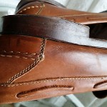 Cole Haan Country Brown Brazil Handsewn Leather Loafers w/ Fringed Tassels 9.5 D