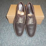 New Cole Haan Canton Plain Toe Chestnut Suede 9-1/2 M