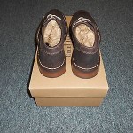 New Cole Haan Canton Plain Toe Chestnut Suede 9-1/2 M