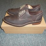 New Cole Haan Canton Plain Toe Chestnut Suede 9-1/2 M
