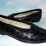 Luxurious COLE HAAN BRAGANO Woven Calf Leather Loafers, Black, 7.5 – 8 M, Italy