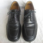 COLE HAAN Nike Air Mens BLACK Shoes  9.5  Bicycle Toe Oxfords Excellent