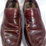 COLE HAAN NIKE AIR 9 M Men’s Brown Leather Casual Dress Loafers Slip On Shoes
