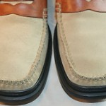 Men’s Cole Haan Brown Suede Leather Slip On Loafer Nike Air Out Sole Size 13 M
