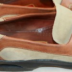 Men’s Cole Haan Brown Suede Leather Slip On Loafer Nike Air Out Sole Size 13 M