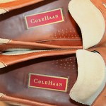 Men’s Cole Haan Brown Suede Leather Slip On Loafer Nike Air Out Sole Size 13 M