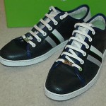 HUGO BOSS MICKS Navy/White Fashion Sneakers Size US 11 NIB $198