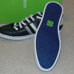 HUGO BOSS MICKS Navy/White Fashion Sneakers Size US 11 NIB $198
