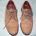 cc COLE HAAN COUNTRY BROWN LEATHER OXFORDS MENS 7.5 D