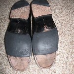 COLE HAAN BLACK LOAFER SHOES  SIZE 9M