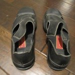 Cole Haan country black leather slip ons 8.5M- worn once- EUC