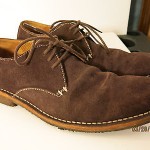 Cole Haan Men’s Shoes Oxfords Dress Casual Suede Brown Natural Size 8.5 M Free