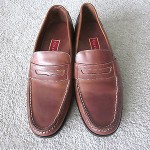 Cole Haan brown tan penny loafer 10.5  Med D men’s shoes leather