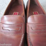 Cole Haan brown tan penny loafer 10.5  Med D men’s shoes leather