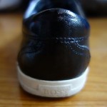 HUGO BOSS Leather Sneakers – Black / US Size 9