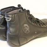 DIESEL *NEW* #93243 “Hayvn” Mens 12 45 Black Leather High Top Sneakers Shoes yz