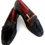 Mens COLE HAAN Bragano Brown Tassel Leather Slip On Loafers Shoes Sz 9 W  EUC