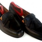 Mens COLE HAAN Bragano Brown Tassel Leather Slip On Loafers Shoes Sz 9 W  EUC