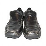COLE HAAN NIKE AIR MEN’S BLACK LEATHER slip on  size 11.5