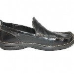 COLE HAAN NIKE AIR MEN’S BLACK LEATHER slip on  size 11.5