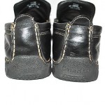 COLE HAAN NIKE AIR MEN’S BLACK LEATHER slip on  size 11.5