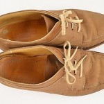 COLE HAAN Men’s Brown/Tan Suede Oxfords Moc SHOES Size 10.5 D/B Made in USA