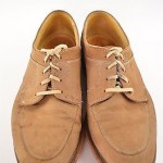 COLE HAAN Men’s Brown/Tan Suede Oxfords Moc SHOES Size 10.5 D/B Made in USA