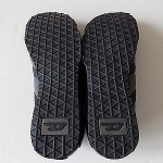 DIESEL WISH US 8 BLACK LEATHER CASUAL SHOES/SNEAKERS